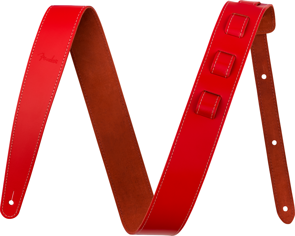Fender 2" Essentials Economy Strap, Red