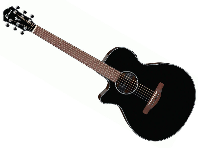 Ibanez AEG50L-BKH Left Handed Electric Acoustic Guitar - Black Gloss