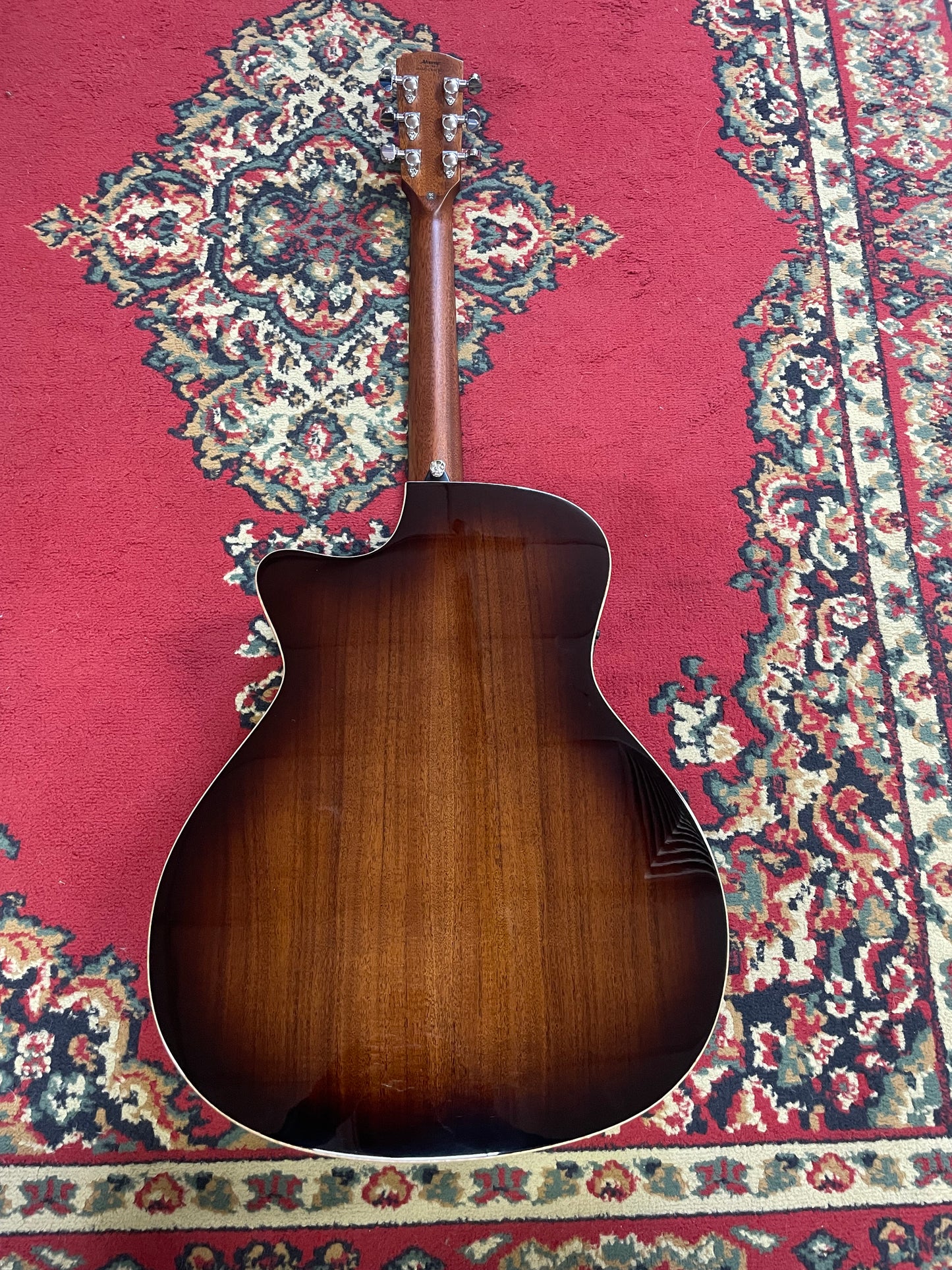 Alvarez AEG99CE Grand Auditorium Armrest Acoustic Electric Guitar - Shadowburst
