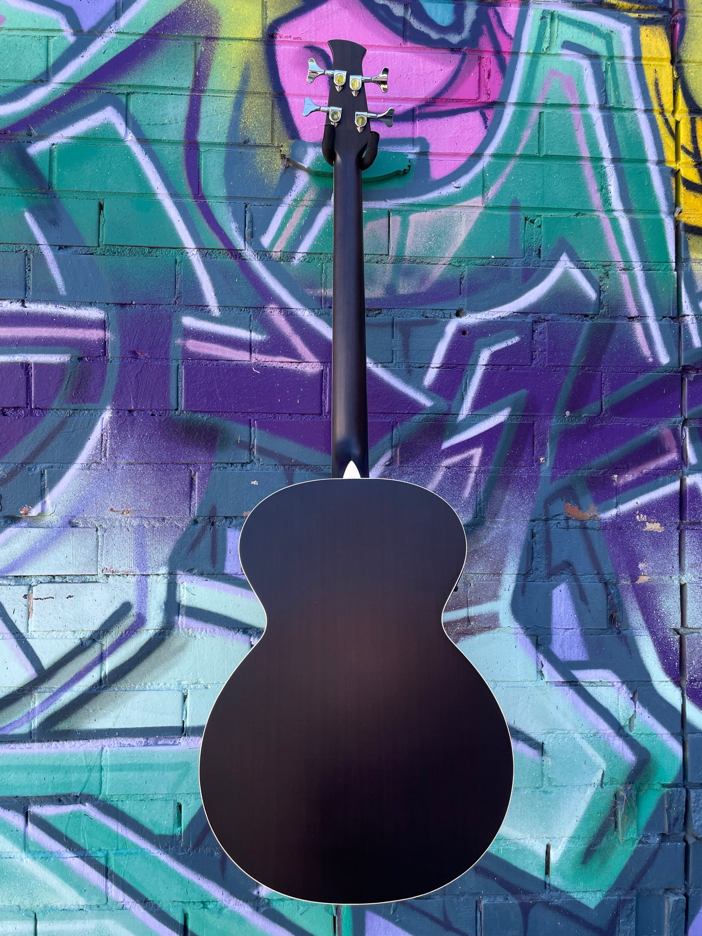 Applause E-Acoustic Bass Wood Classics AEB96-5E Jumbo Bass - Matte Black