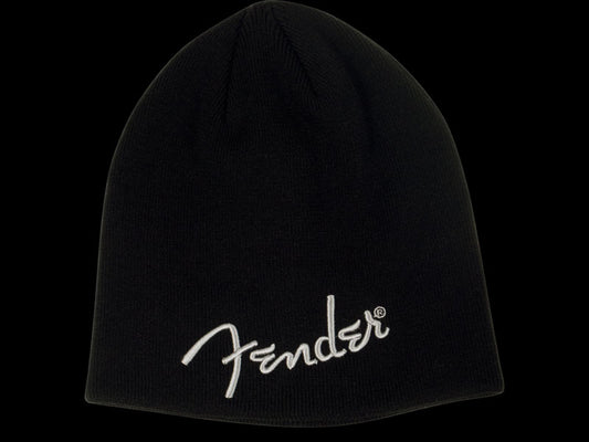 Fender Logo Beanie, Black, One Size