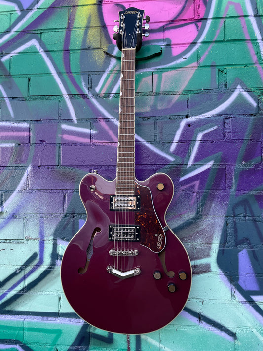 Gretsch G2622 Streamliner Center Block Double-Cut V-Stoptail Electric Guitar - Burnt Orchid