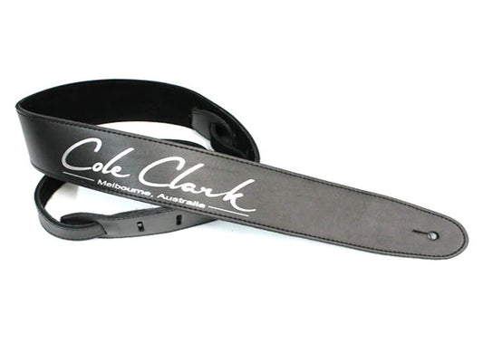 Cole Clark Leather Strap- Black