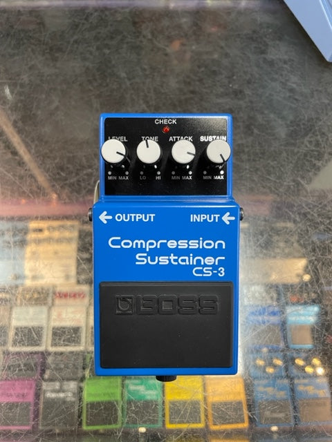 boss c3 compressor pedal Boss CS-3 Compression Sustainer Pedal – Guitar Paradise