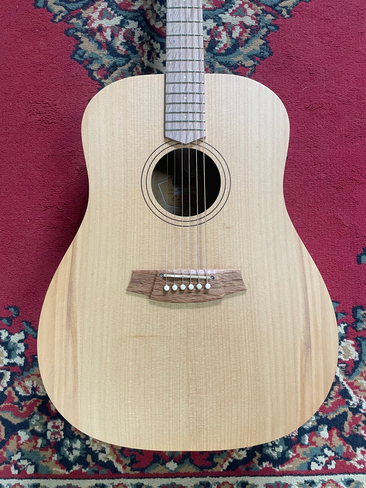 Cole Clark FL1E-LH-BM Left Handed Electric Acoustic Guitar - Bunya/Maple