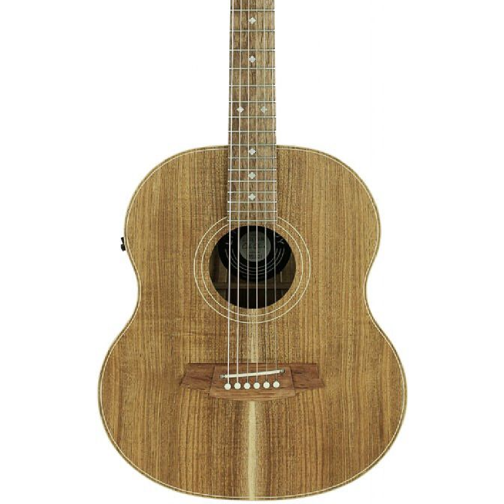 Cole Clark LL2E-BLBL Mini Electric Acoustic  Guitar - Blackwood