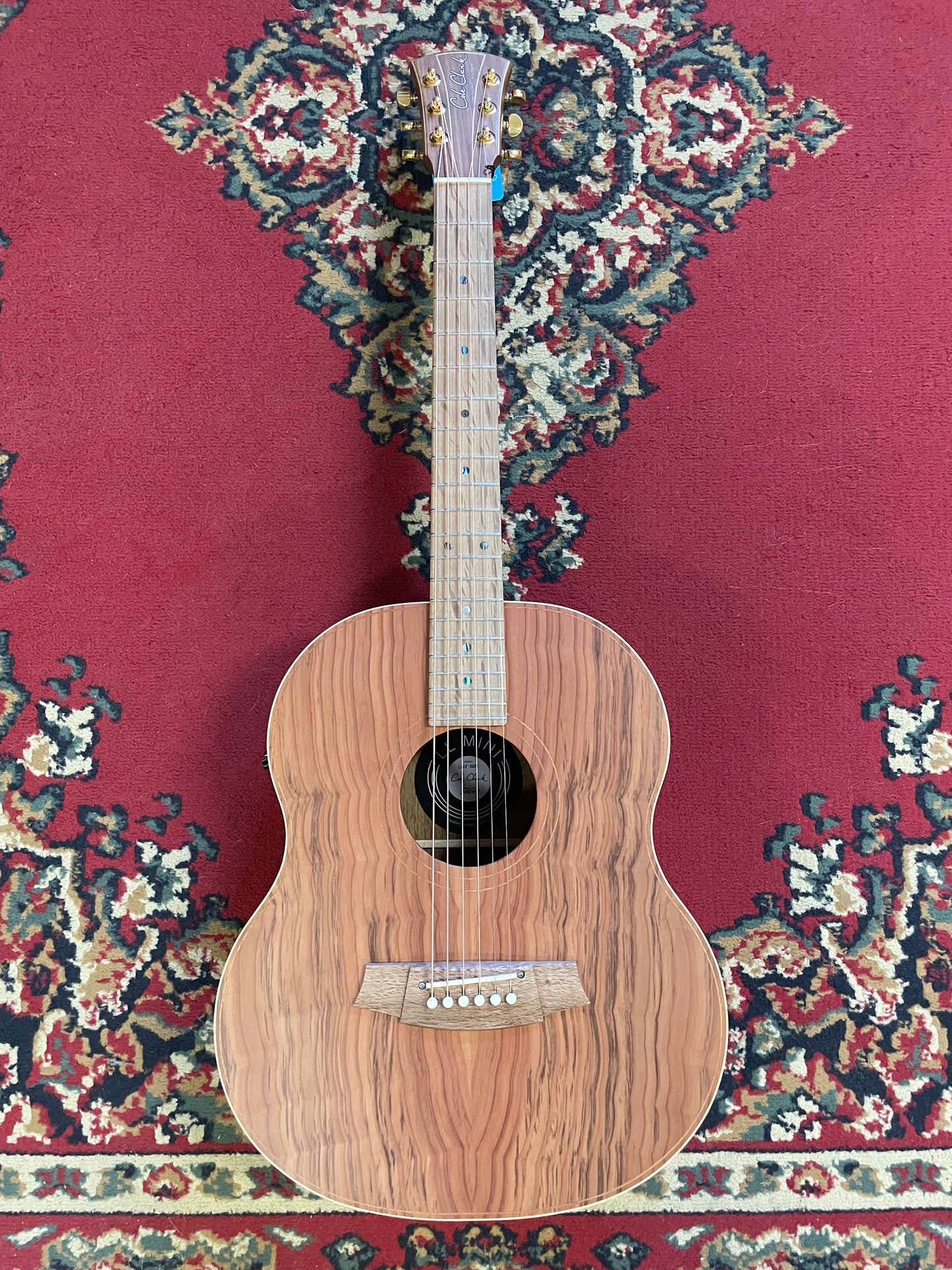 Cole Clark Little Lady 2 Electric Acoustic Guitar - Redwood/Blackwood
