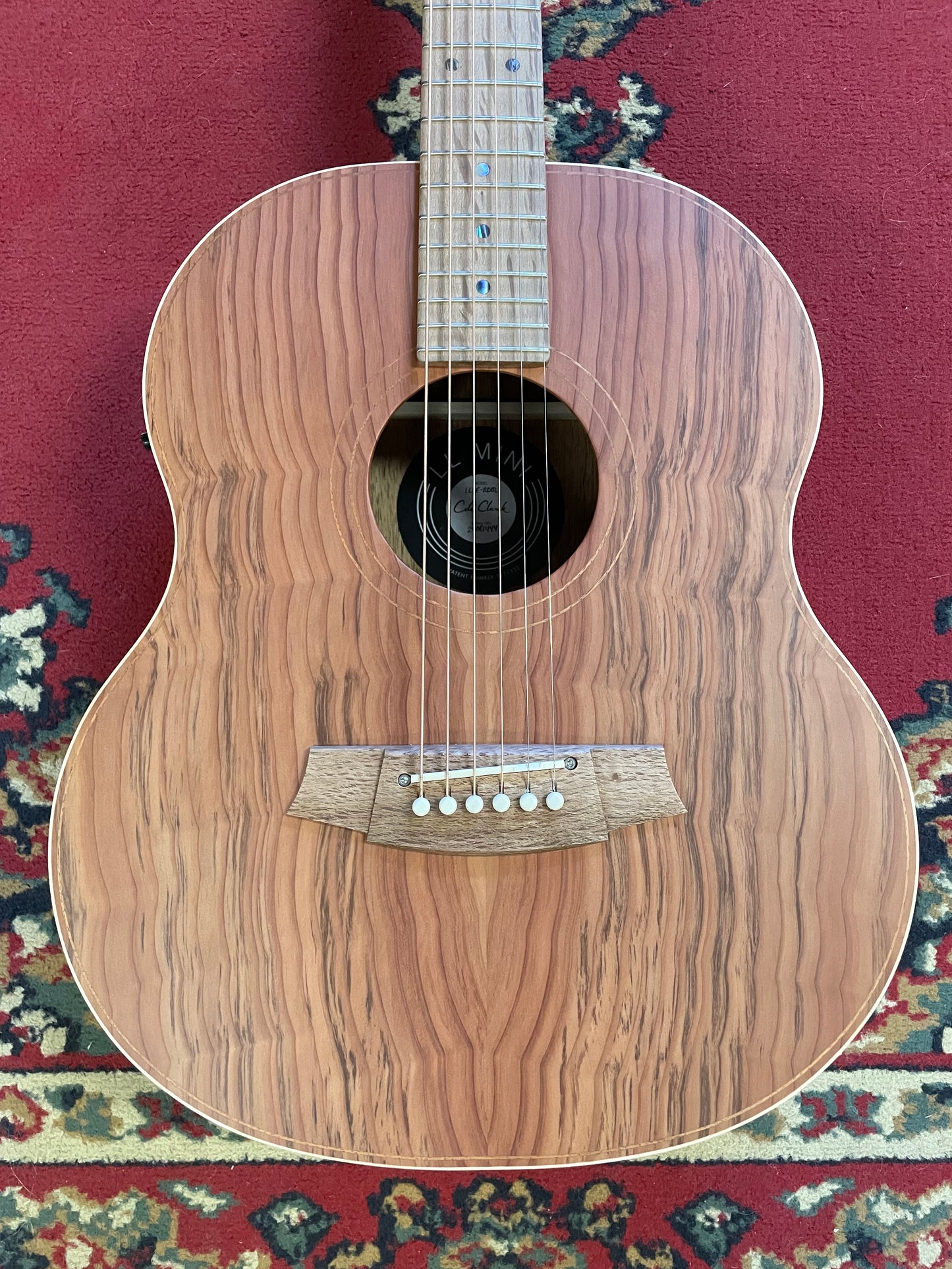 Cole Clark Little Lady 2 Electric Acoustic Guitar - Redwood/Blackwood