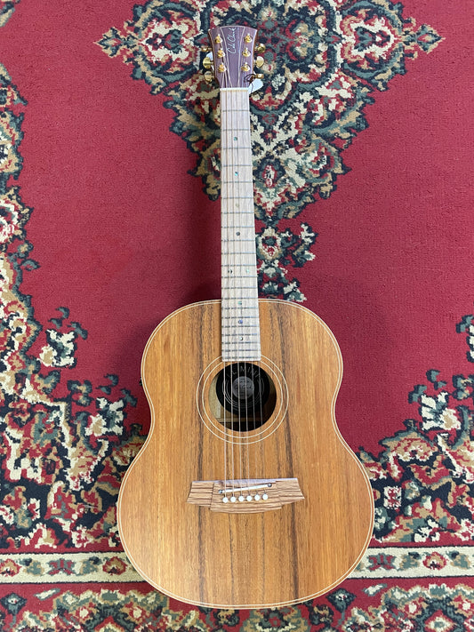 Cole Clark Little Lady 2 Electric Acoutic Guitar - All Blackwood