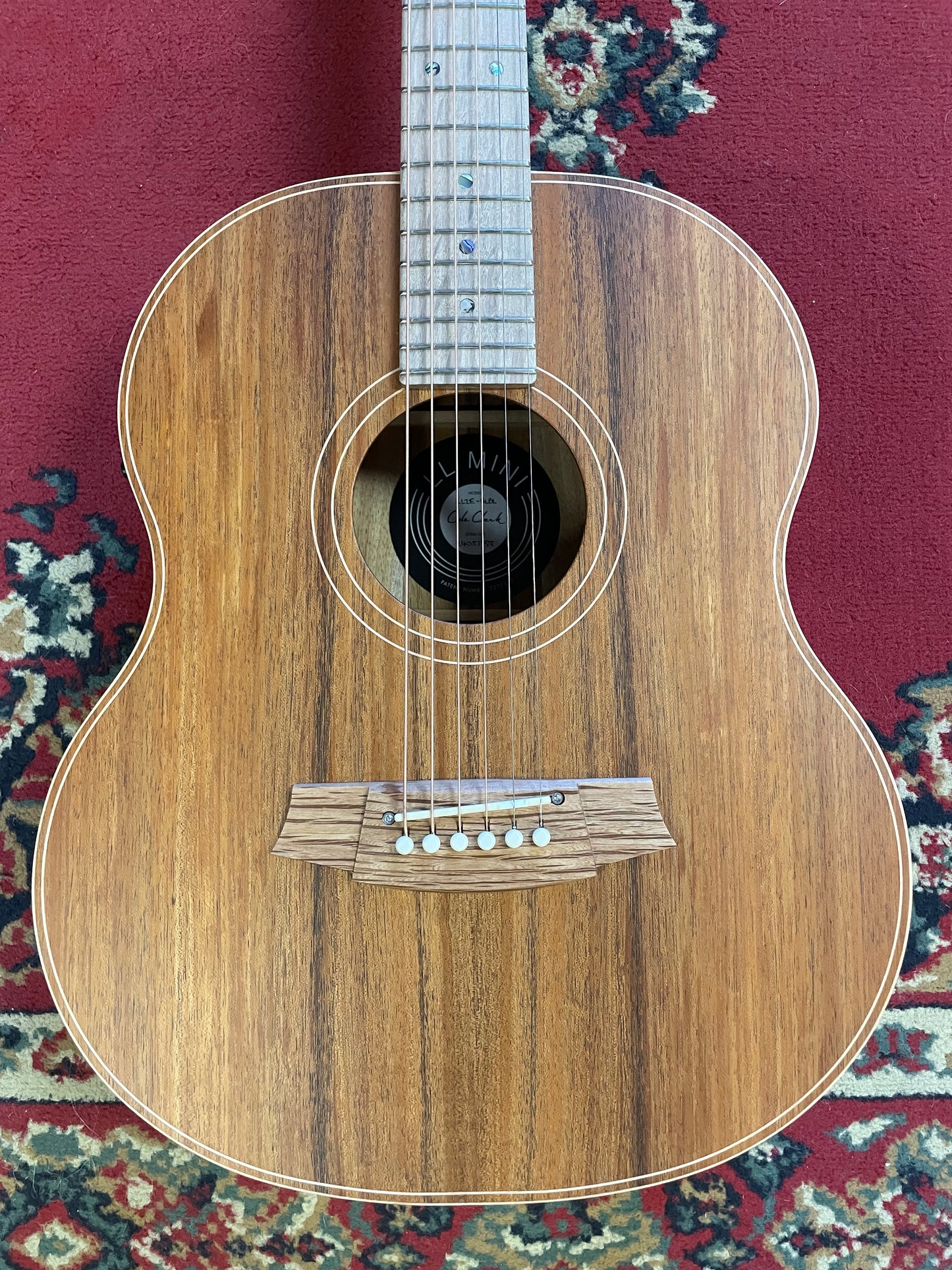 Cole Clark Little Lady 2 Electric Acoutic Guitar - All Blackwood