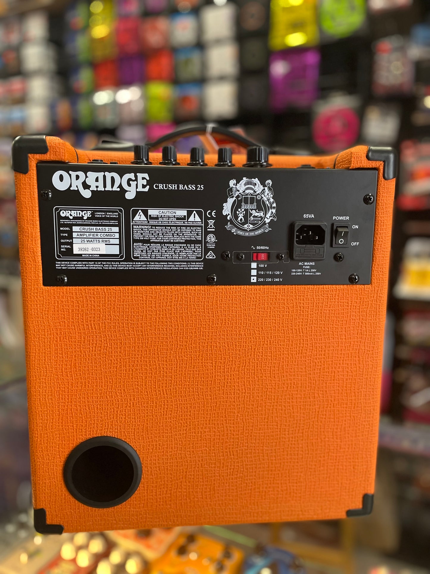 Orange Crush Bass 25 1x8" 25W Bass Combo Amplifier