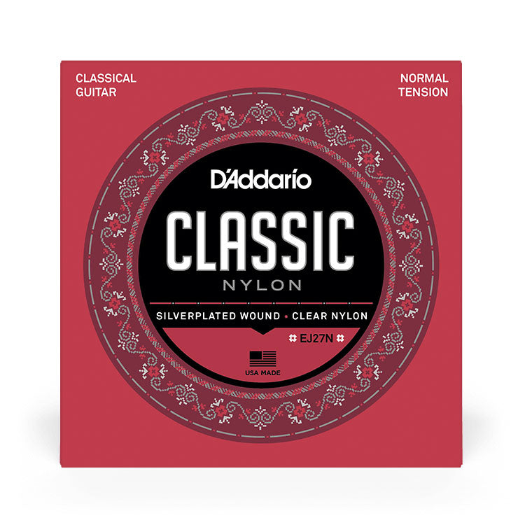 D'Addario Student EJ27N Normal Tension Nylon Classical Guitar Strings