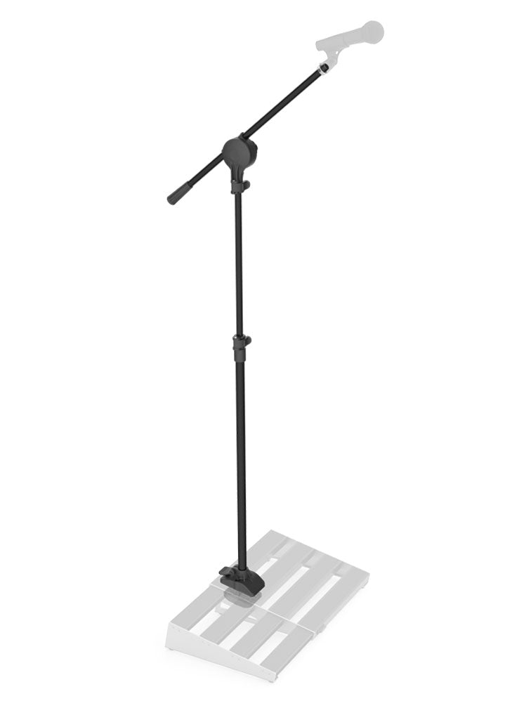 D'Addario XPND Adjustable Microphone Pedalboard Stand - Black