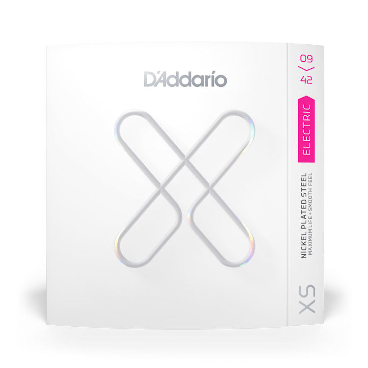 D'Addario XS Nickel XSE0942 Super Light 9-42 Coated 6-String Electric Guitar Strings