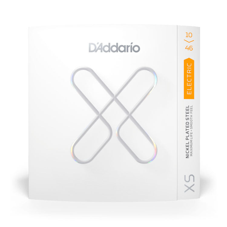 D'Addario XS Nickel XSE1046 Regular Light 10-46 Coated 6-String Electric Guitar Strings
