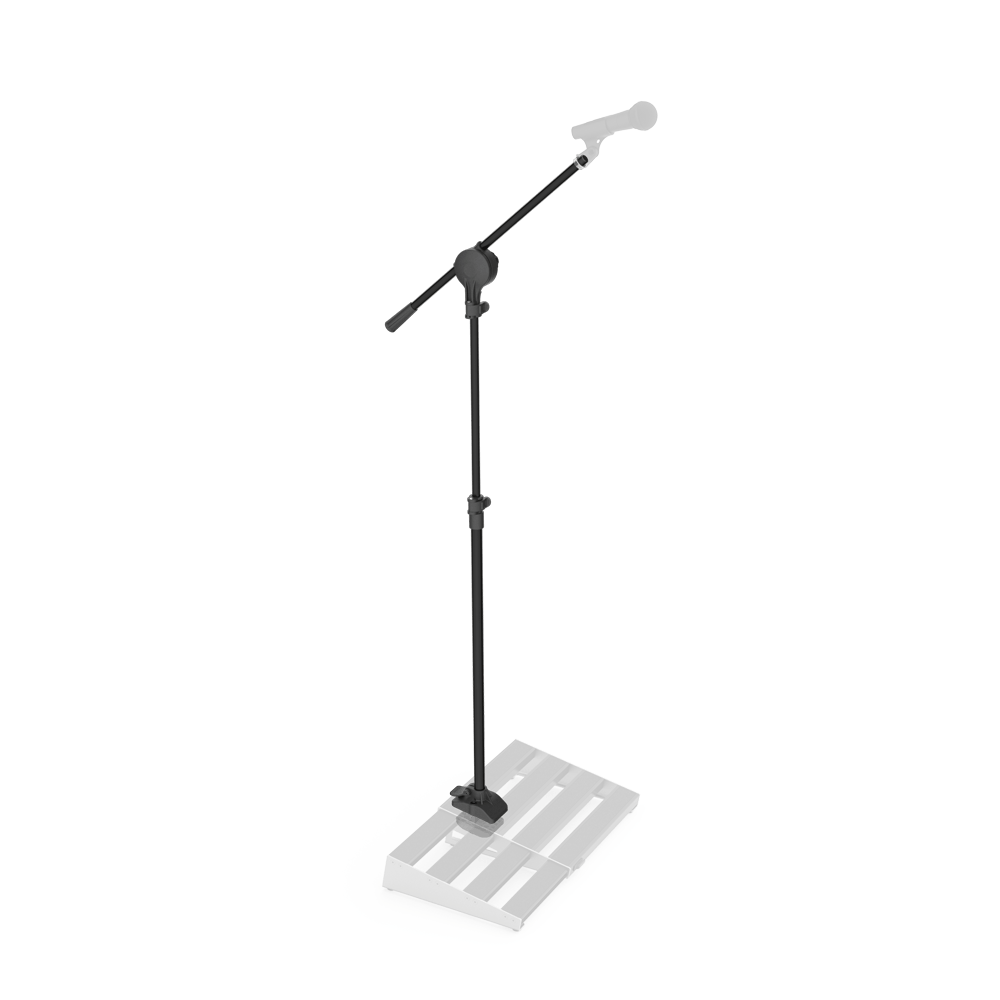 D'Addario XPND Adjustable Microphone Pedalboard Stand - Black