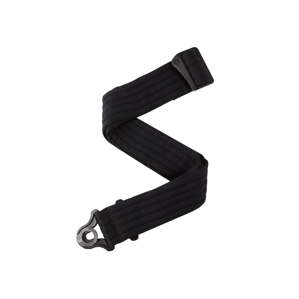 D'addario Auto Lock Guitar Strap - Stripes Black
