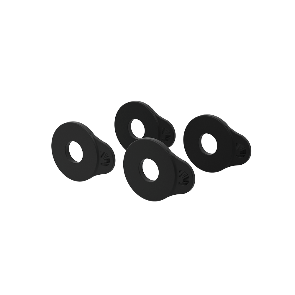 D'addario Flex Lock Strap Blocks - Black