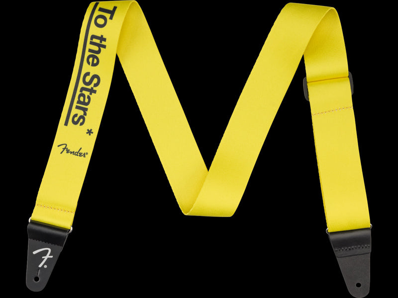 Fender Tom DeLonge To The Stars Strap, Graffiti Yellow