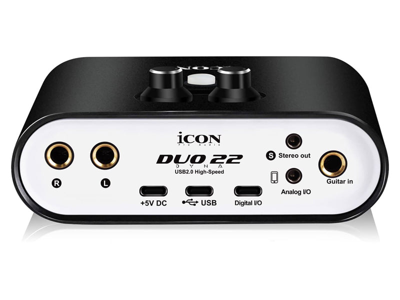 Icon Duo22 Dyna 2 Channel Recording Interface.