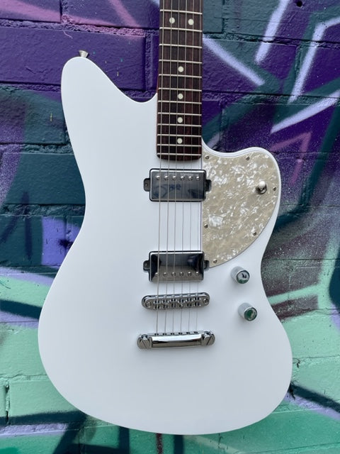 Fender Made in Japan Elemental Jazzmaster, Rosewood Fingerboard, Nimbus White
