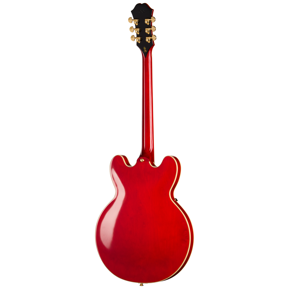 Epiphone Masterbilt Gem Archer Sheraton Left Handed Electric Guitar - Cherry Red
