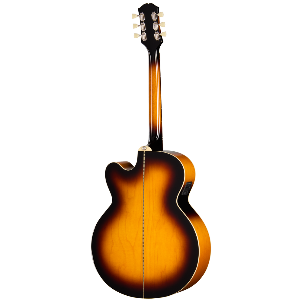 Epiphone J200 Studio EC Electric Acoustic Guitar - Vintage Sunburst