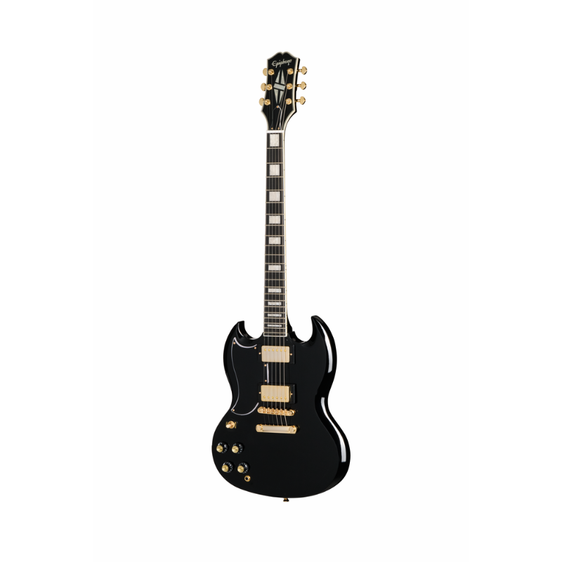 Epiphone SG Custom Left Handed Electric Guitar - Ebony