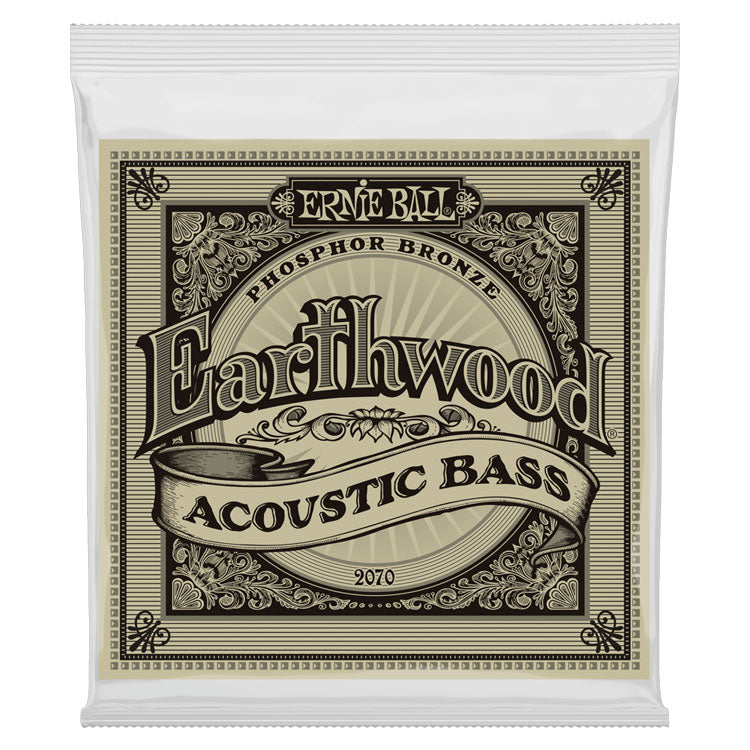 Ernie Ball Earthwood Phosphor Bronze 45-95 4-String Acoustic Bass Strings
