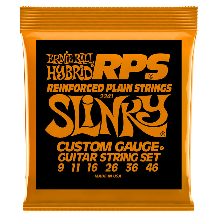 Ernie Ball Hybrid Slinky RPS 9-46 Nickel Wound 6-String Electric Guitar Strings
