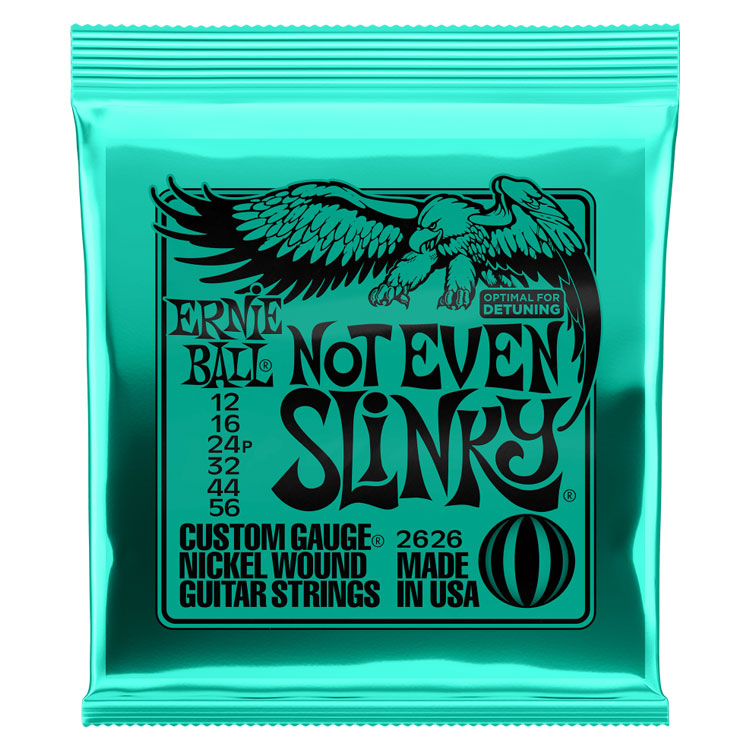 Ernie Ball Not Even Slinky 12-56 Nickel Wound 6-String Electric Guitar Strings