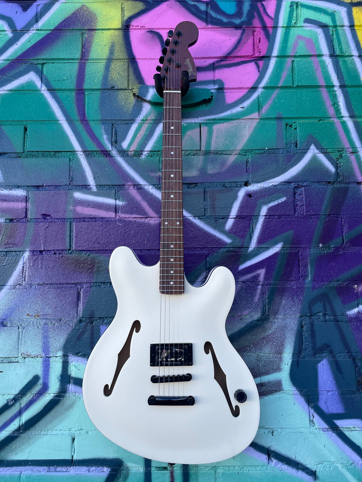 Fender Tom Delonge Starcaster - Olympic White