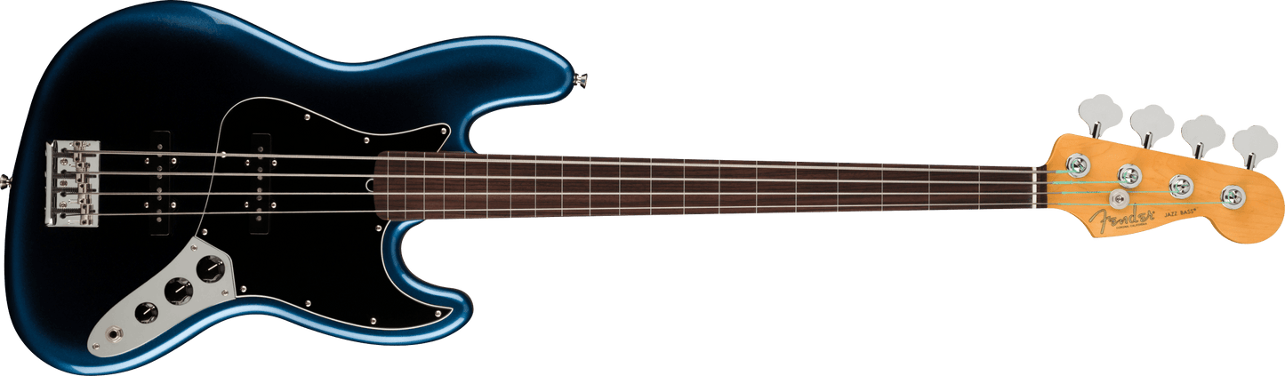 Fender American Professional II Fretless Jazz Bass - Dark Night