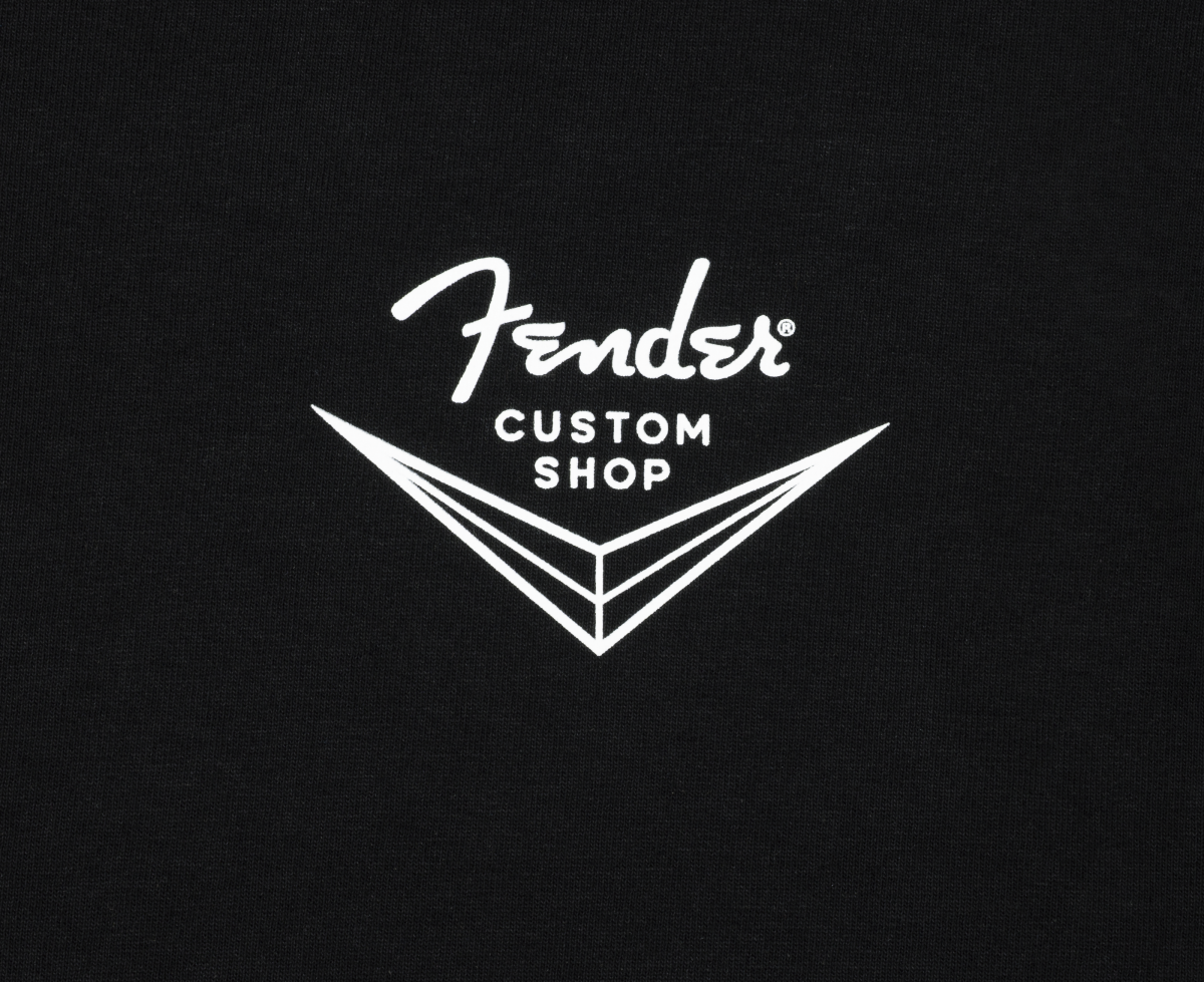 Fender Custom Shop Logo T-Shirt - Black