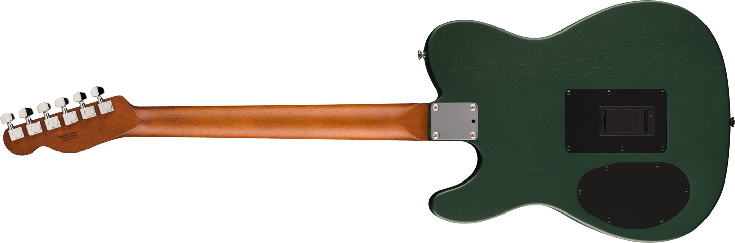 Fender Limited Edition Acoustasonic Standard Telecaster Acoustic Electric Guitar - British Racing Green