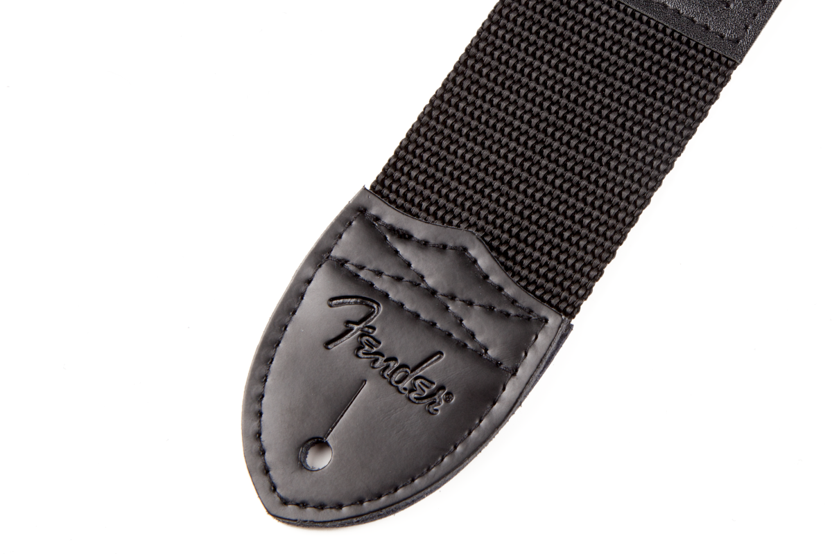 Fender Logo Straps - Black/Yellow