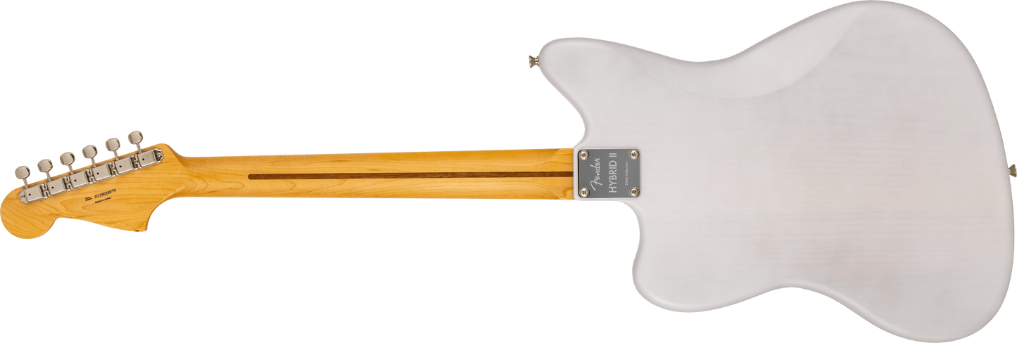 Fender Made in Japan Hybrid II 2026 Collection Misty Satin Jazzmaster Electric Guitar - Blue Mist
