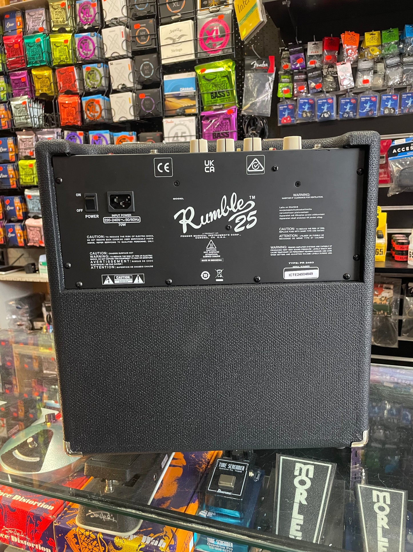 Fender Rumble 25 - Electric Bass Amplifier
