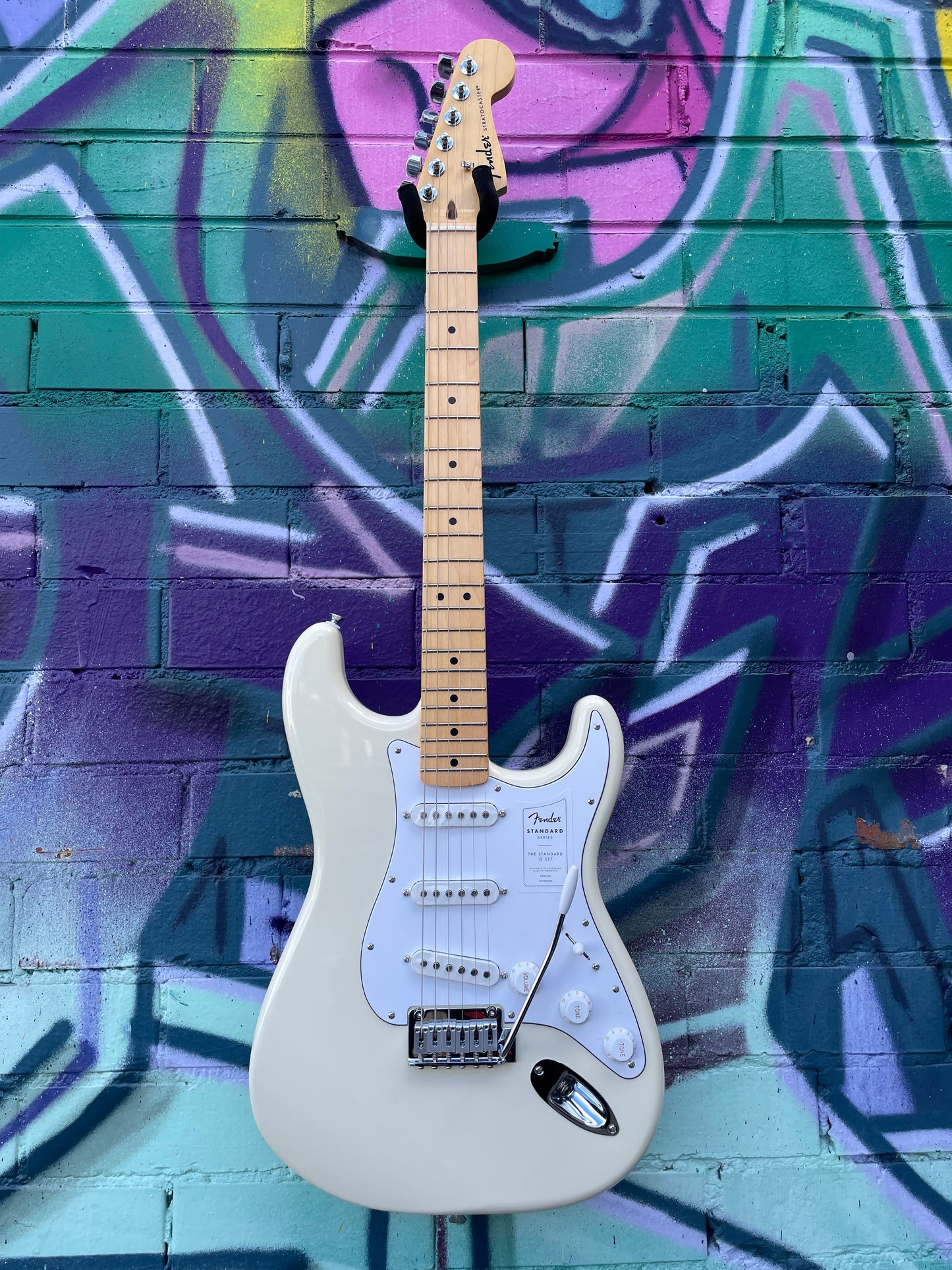 Fender Standard Stratocaster Electric Guitar - Olympic White