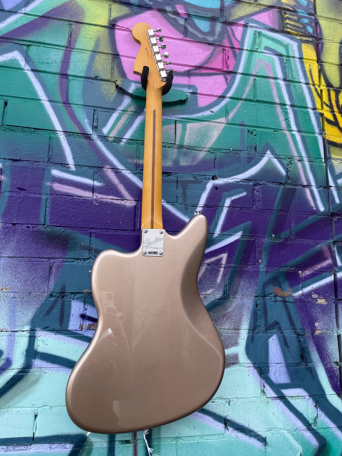 Fender American Professional Classic Jaguar Electric Guitar - Faded Firemist Gold