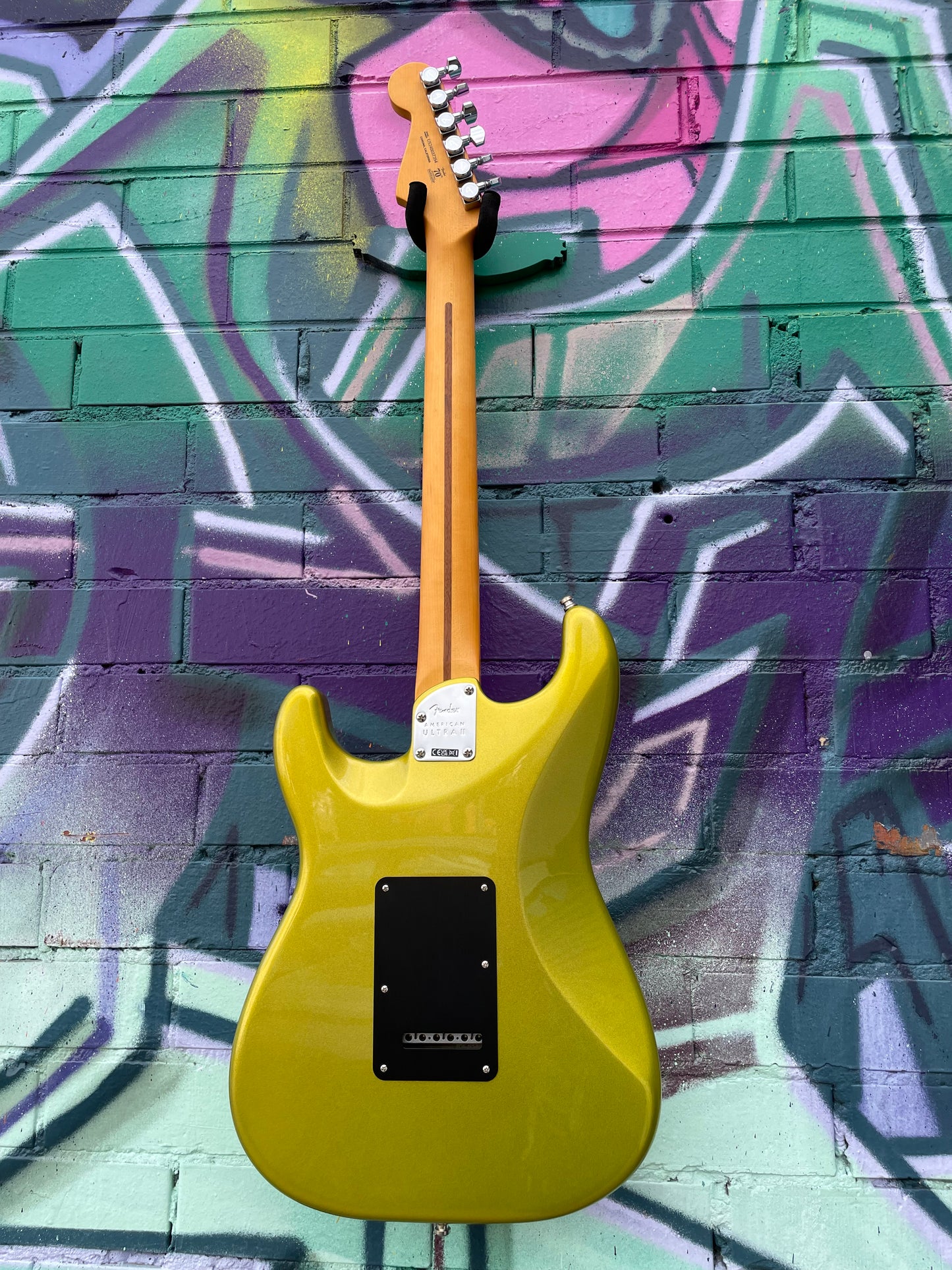 Fender American Ultra II Stratocaster HSS Electric Guitar - Solar Flare