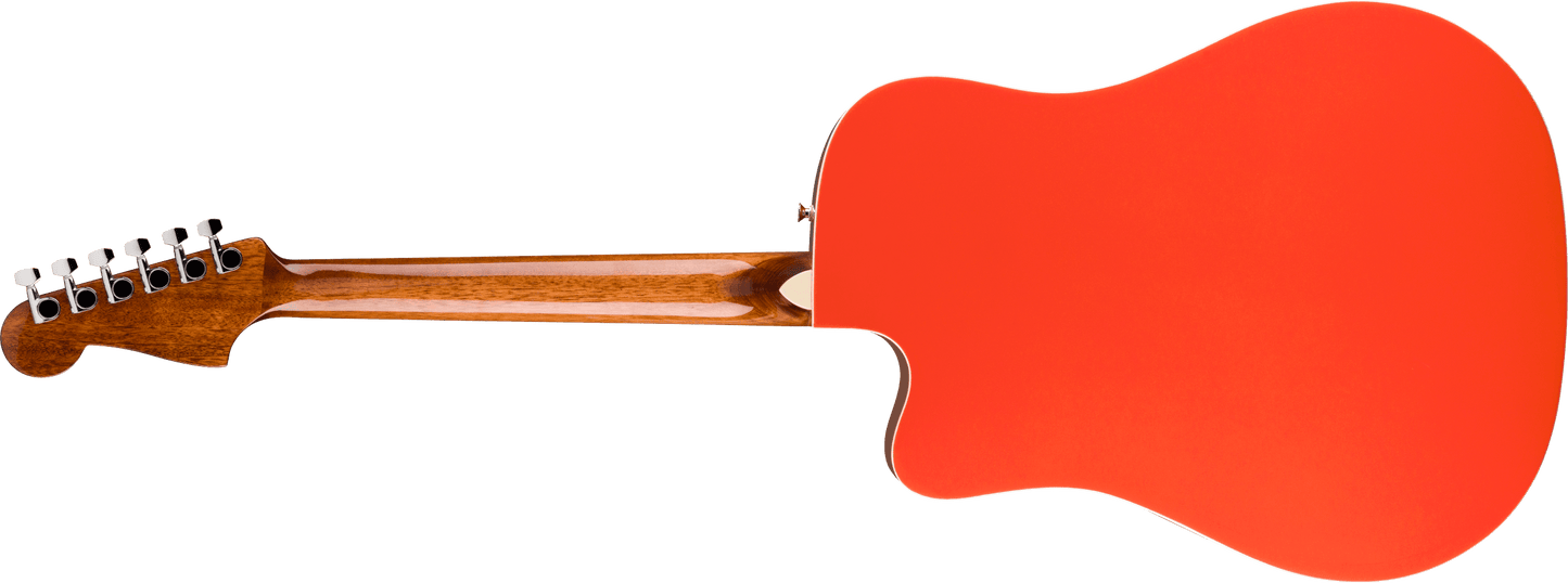 Fender California Standard Redondo CE Electric Acoustic Guitar - Fiesta Red