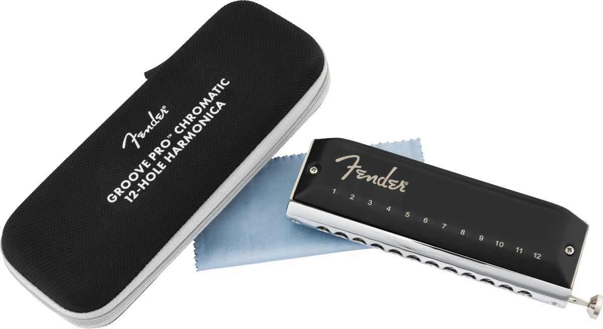 Fender Groove Pro Chromatic 12-Hole Harmonica (C)