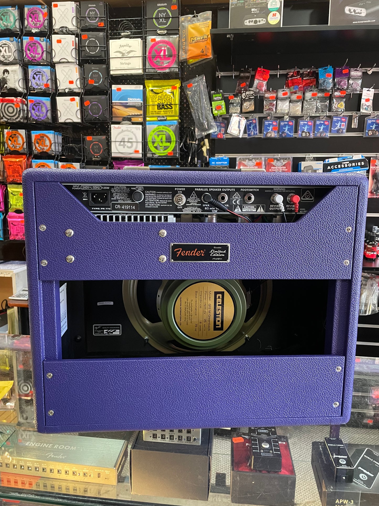 Fender Limited Edition FSR '65 Princeton Reverb Amplifier - Plum/Wheat