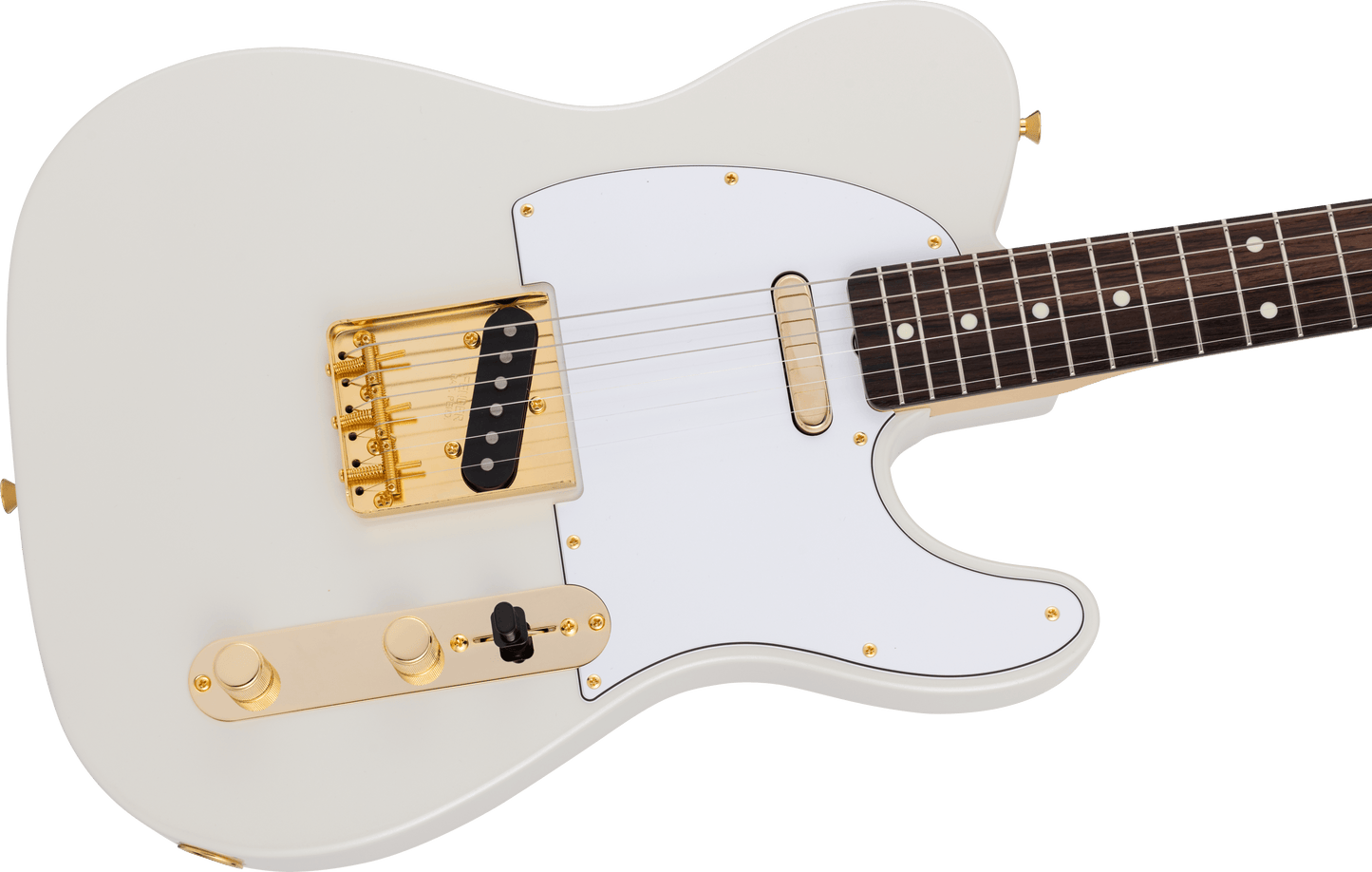 Fender MIJ Traditional 60s Telecaster Electric Guitar - White Pearl