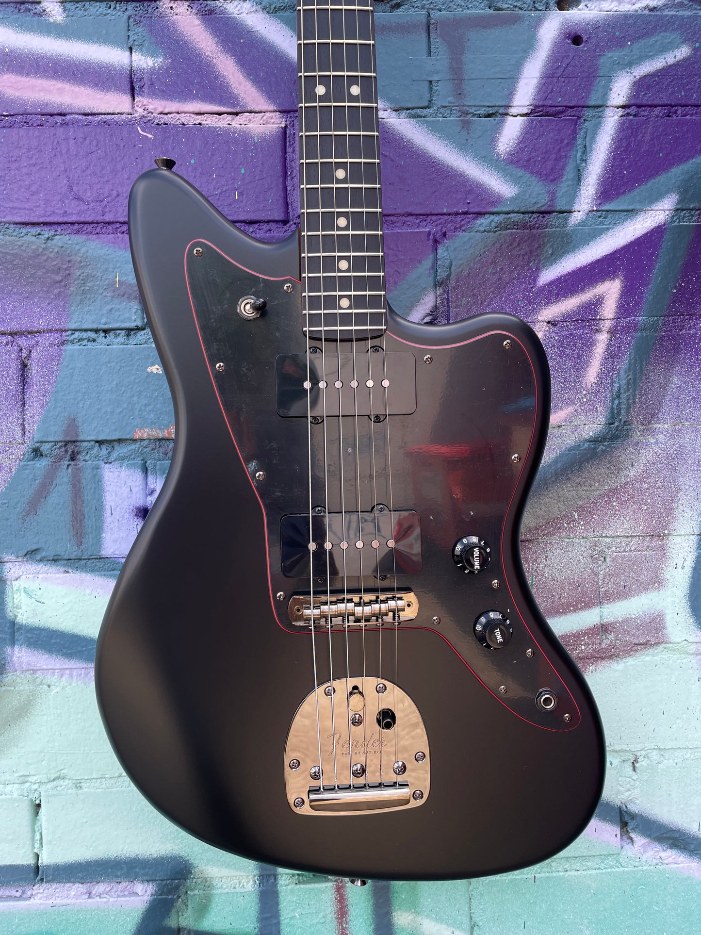 Fender Made In Japan Limited Hybrid II Jazzmaster Electric Guitar - Noir