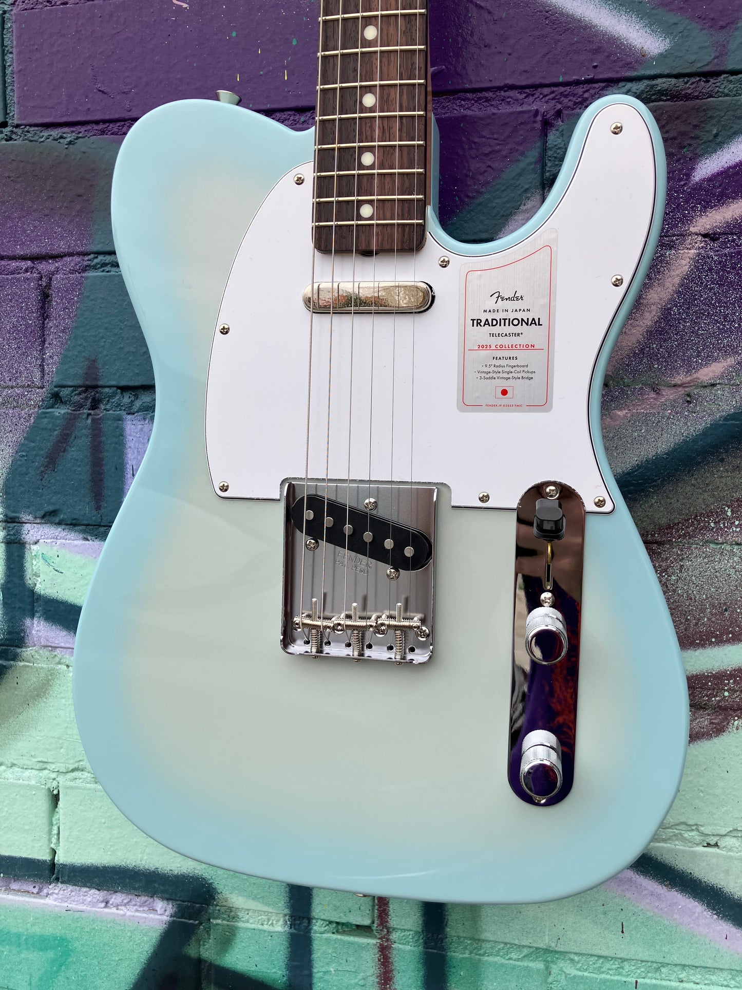 Fender Made in Japan Traditional 2025 Collection 60s Telecaster Electric Guitar - Stardust Blue