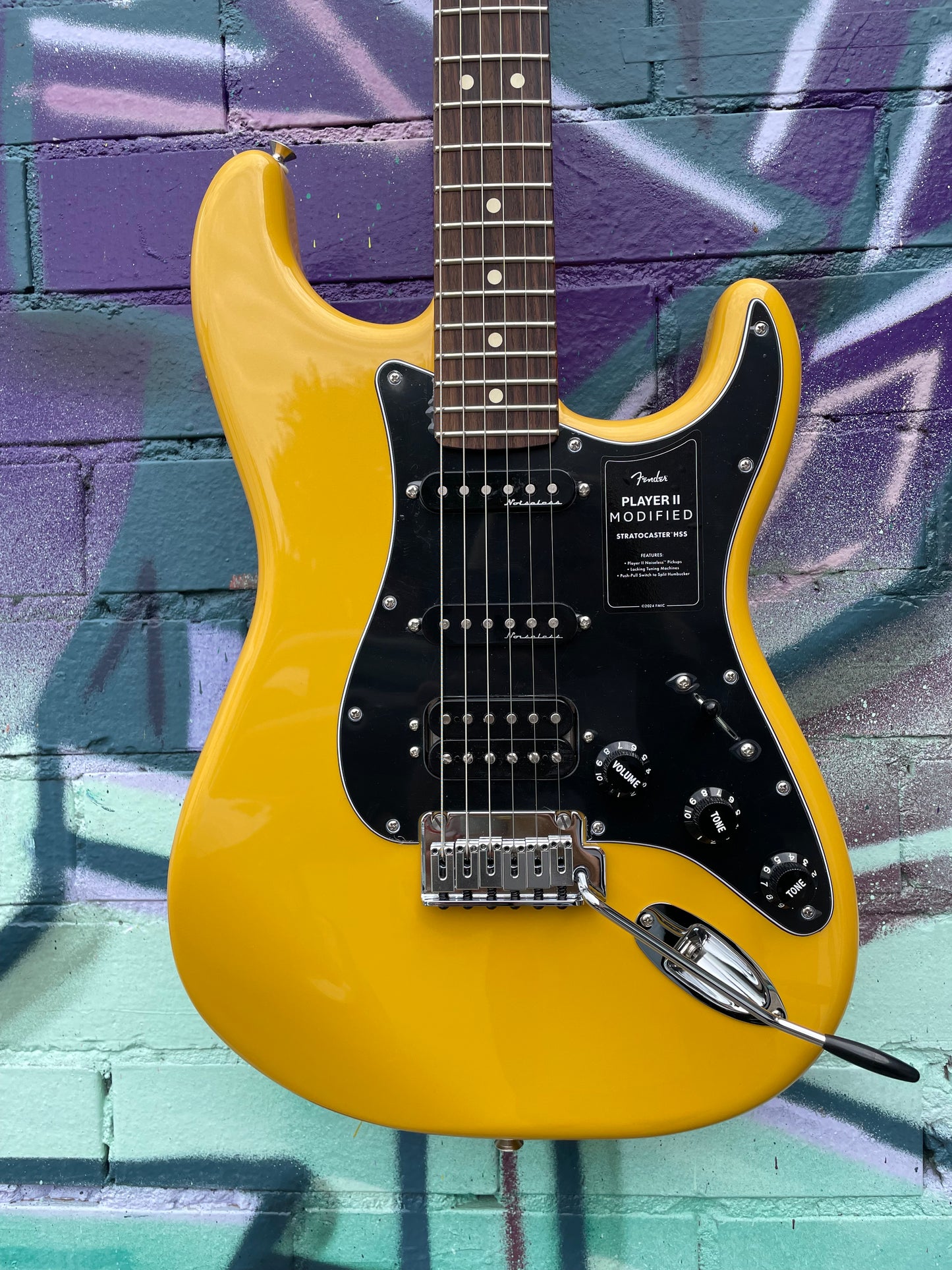 Fender Player II Modified Stratocaster HSS Electric Guitar - Sunshine Yellow