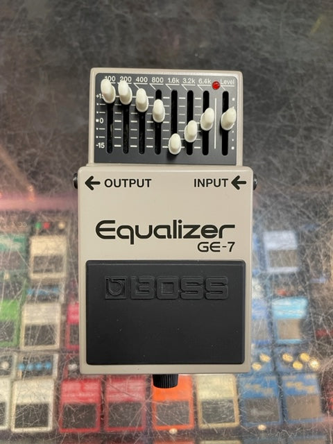 boss ge 7 equalizer pedal Boss GE-7 Graphic Equalizer Pedal – Guitar Paradise