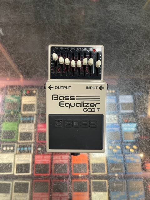 boss geb-7 bass equalizer pedal Boss GEB-7 Bass Equalizer Pedal – Guitar Paradise